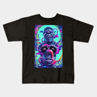 CRAZY APE PSYCHEDELIC Kids T-Shirt